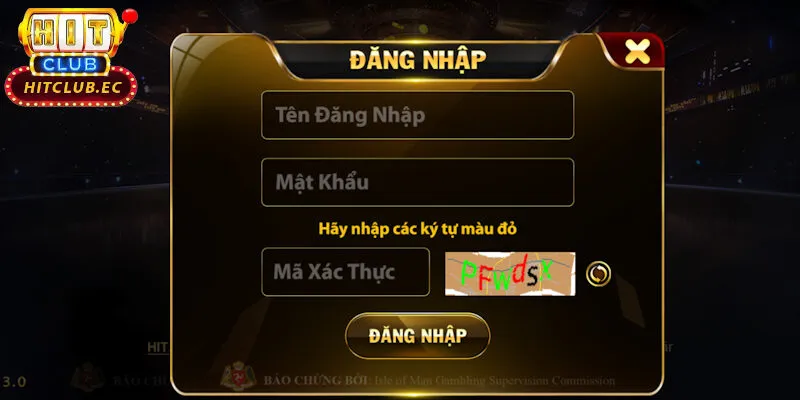 đăng nhập hitclub phiên bản web