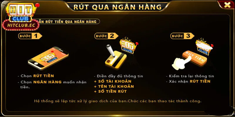 rút tiền hitclub qua ngân hàng