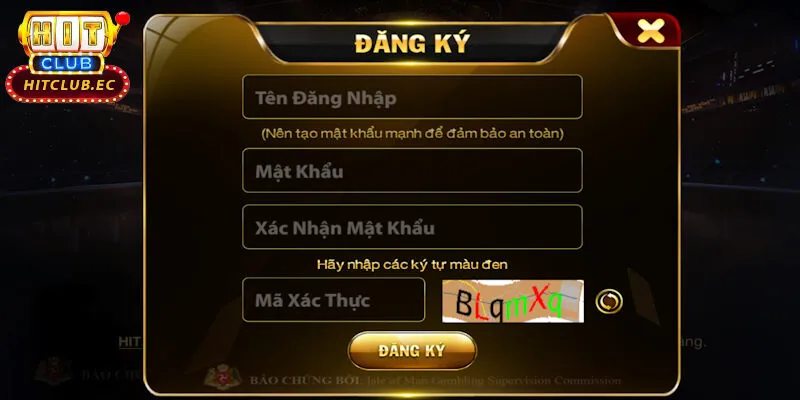 thao tác đăng ký hitclub