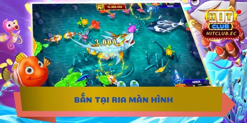 bắn cá xèng rìa màn hình