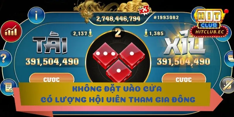 cách chơi tài xỉu không nên đặt tụ